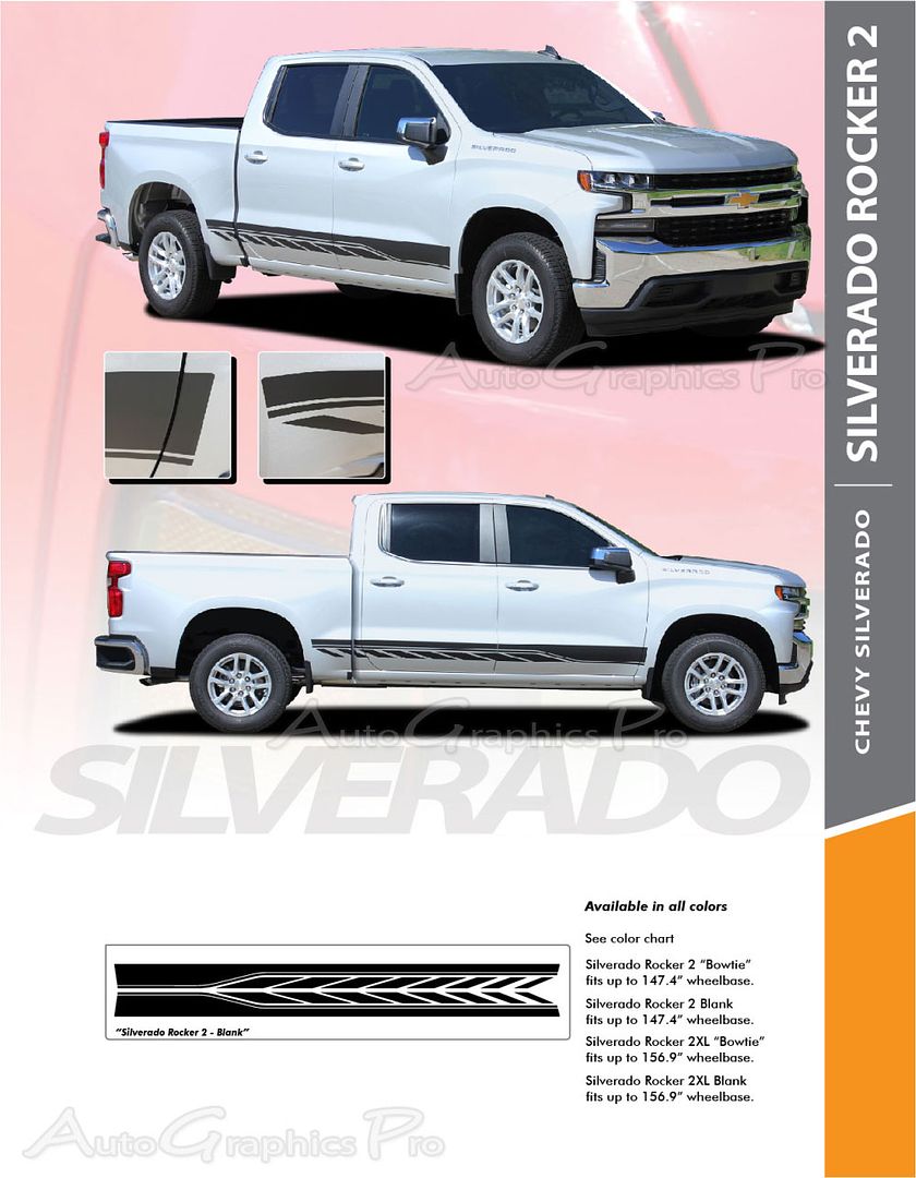 2018 Chevy Silverado Color Chart