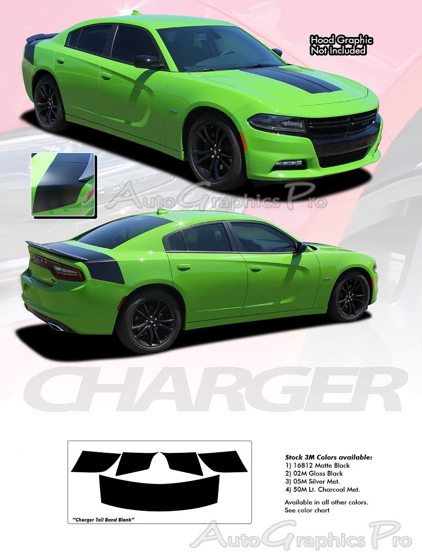 2018 Dodge Charger Color Chart