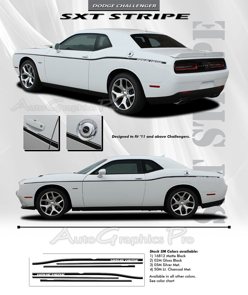 2017 Dodge Challenger Color Chart