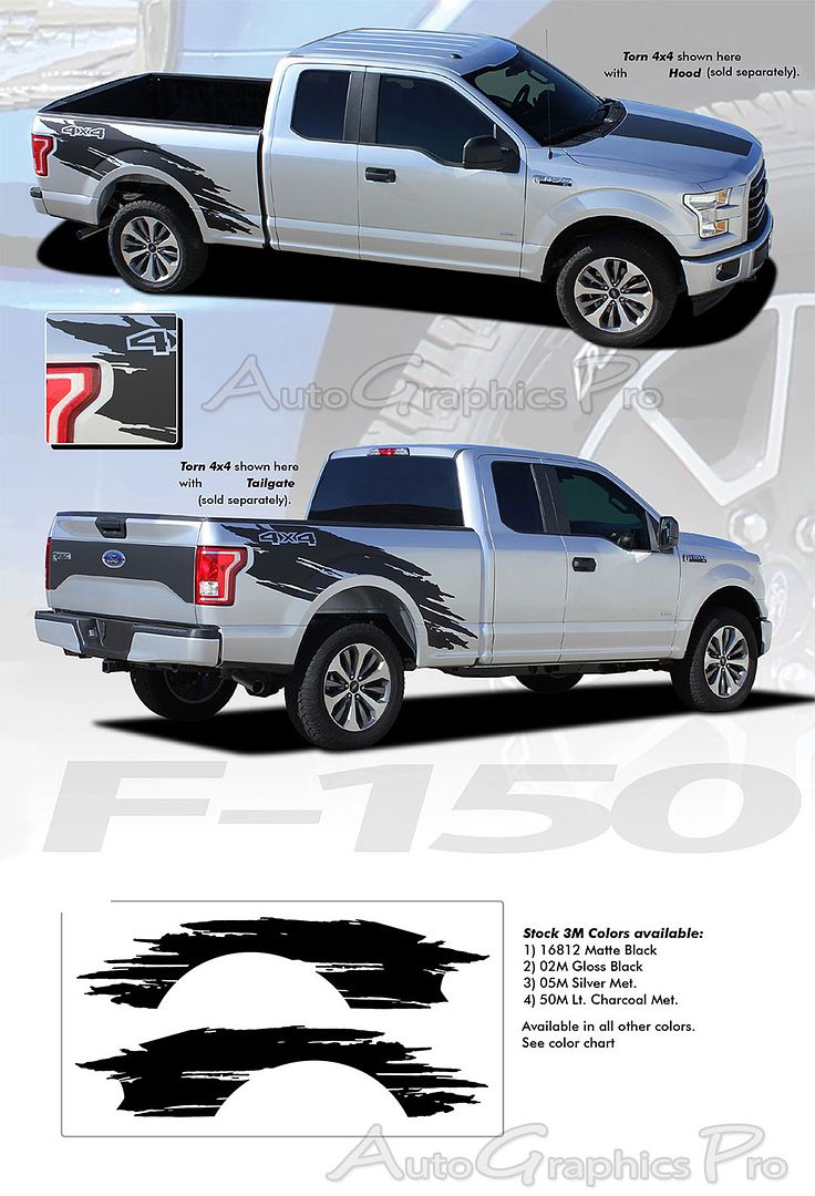 Ford 2017 Color Chart