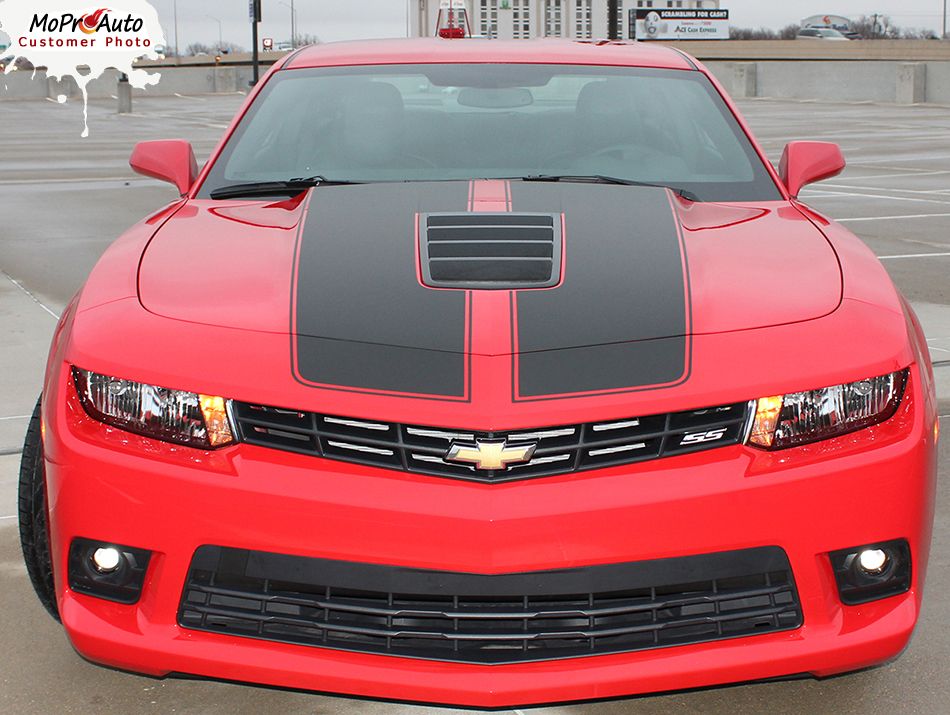 2014-2015 Camaro SS Sport Factory OE Rally Stripes 3M Vinyl Graphics ...