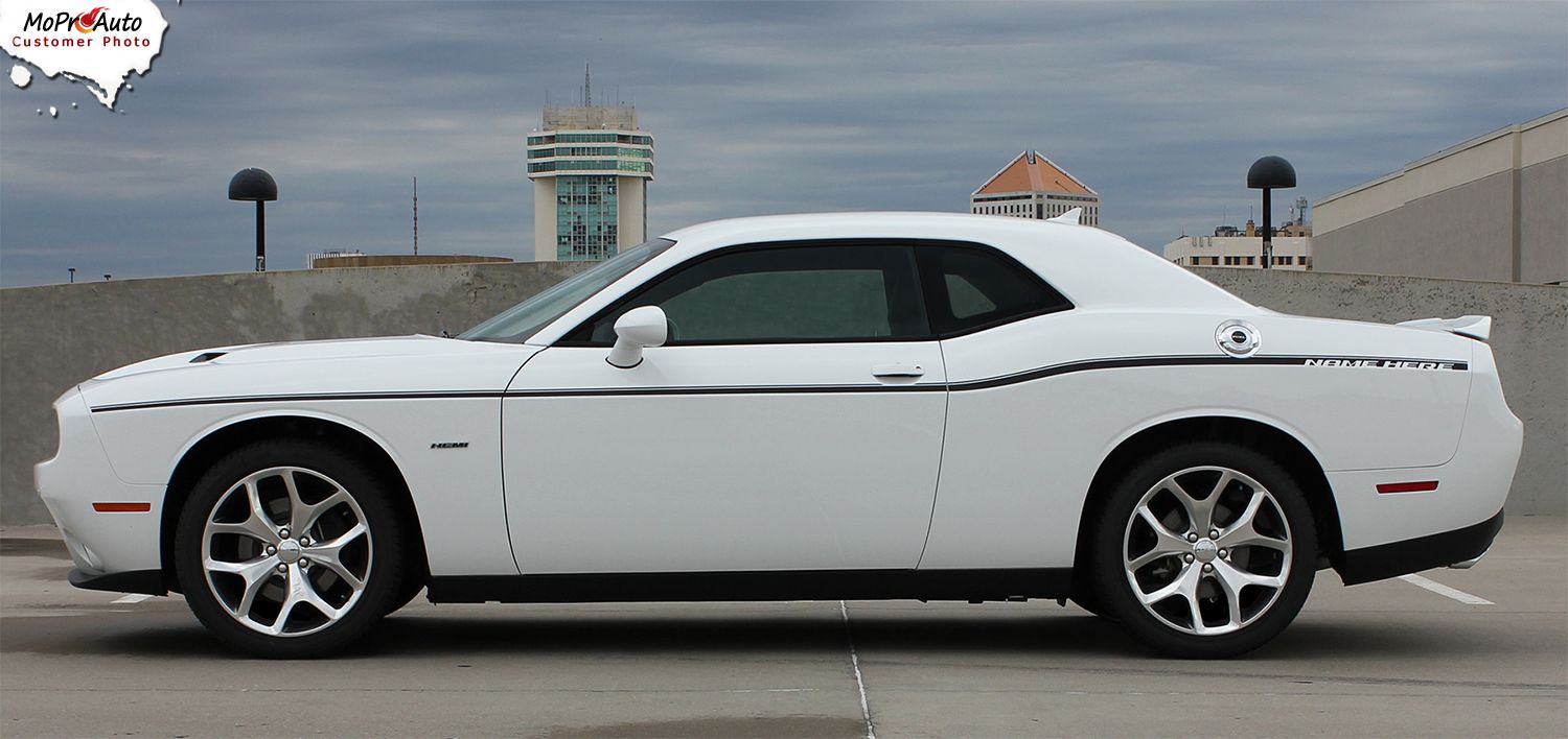 Sxt 2011 2019 Dodge Challenger Graphics Kits Side Stripe