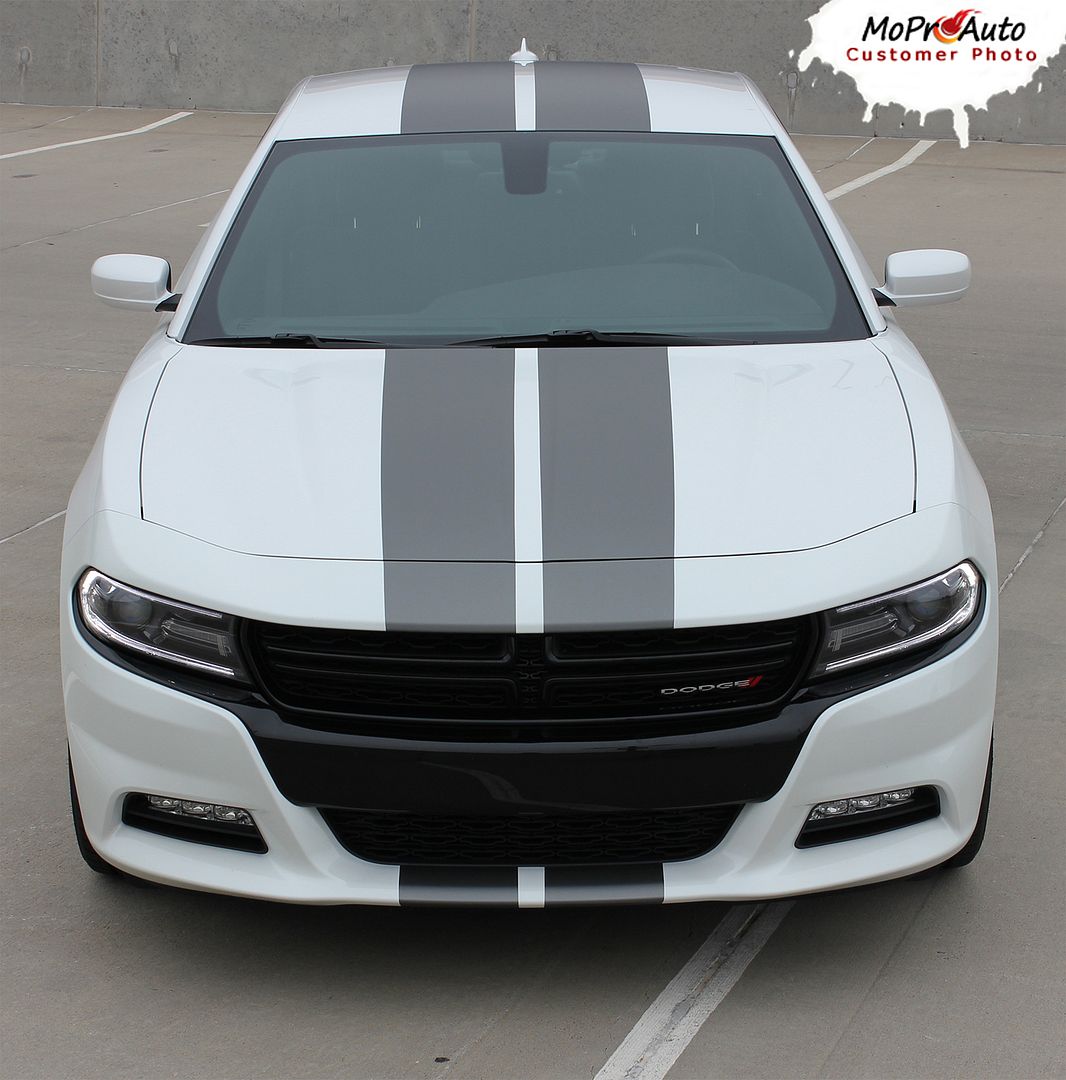 2015 2018 Dodge Charger Complete Rally Racing Stripes