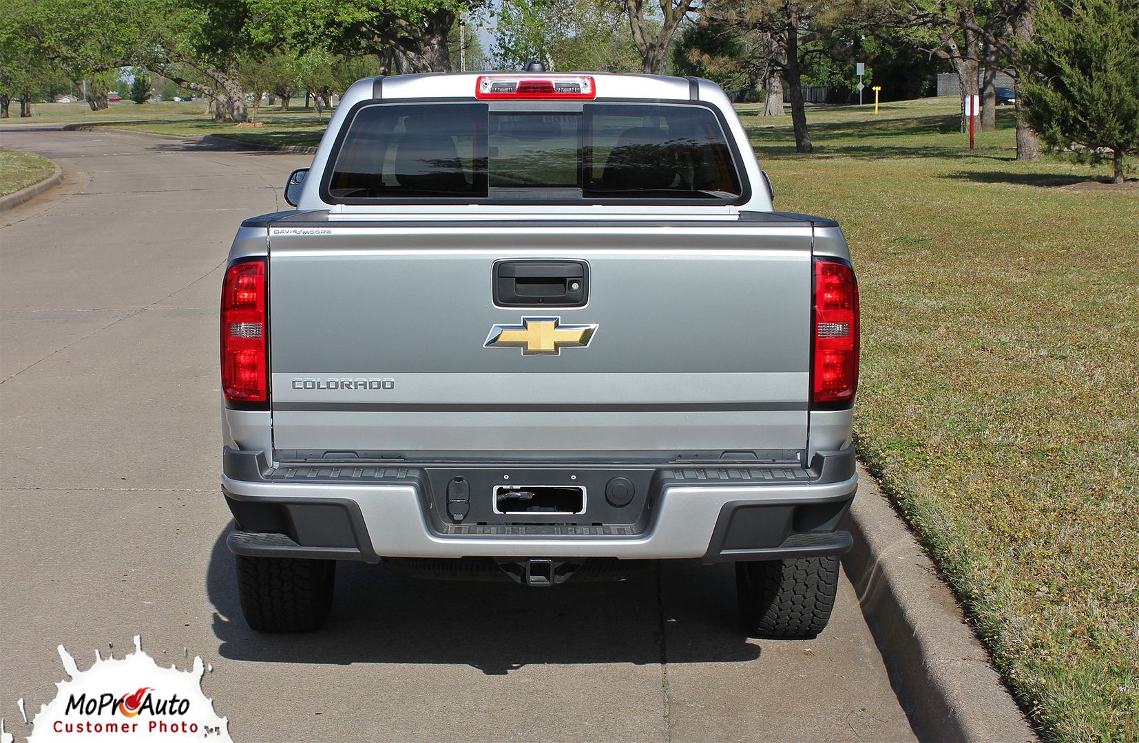 2015 2019 Chevy Colorado Tailgate Truck Blackout Vinyl