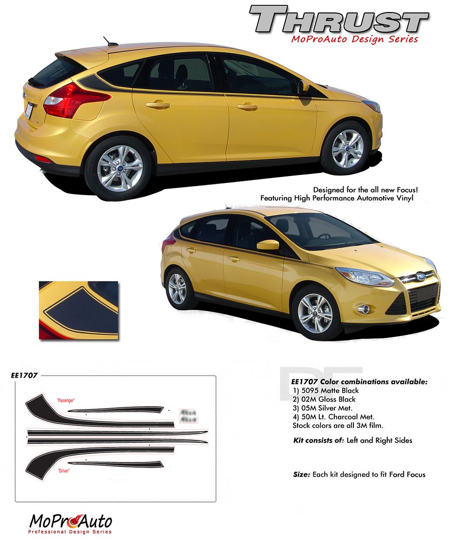 2012 Ford focus body graphics #2