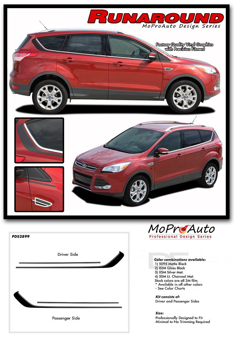 Ford Escape 2014 Color Chart