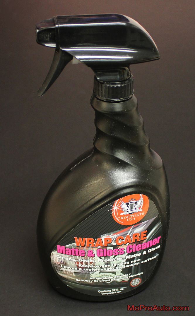 WRAP CARE Matte and Gloss Vinyl Cleaner - Installation Tool for Vinyl Graphics Striping and Decal Kits