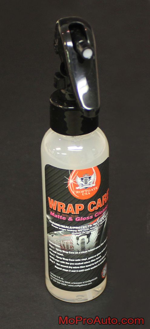 WRAP CARE Matte and Gloss Vinyl Cleaner - Installation Tool for Vinyl Graphics Striping and Decal Kits