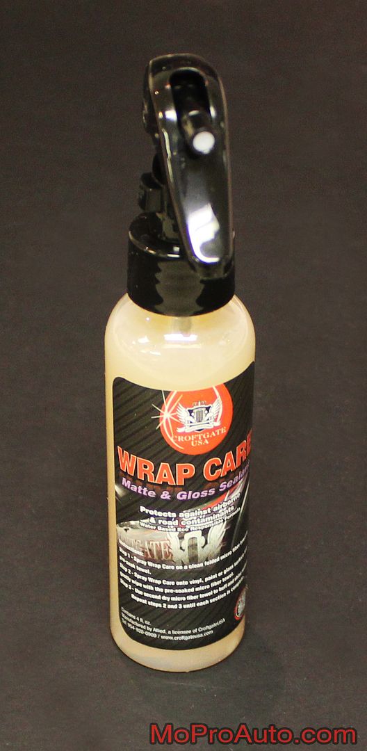 WRAP CARE Matte and Gloss Vinyl Sealant - Installation Tool for Vinyl Graphics Striping and Decal Kits