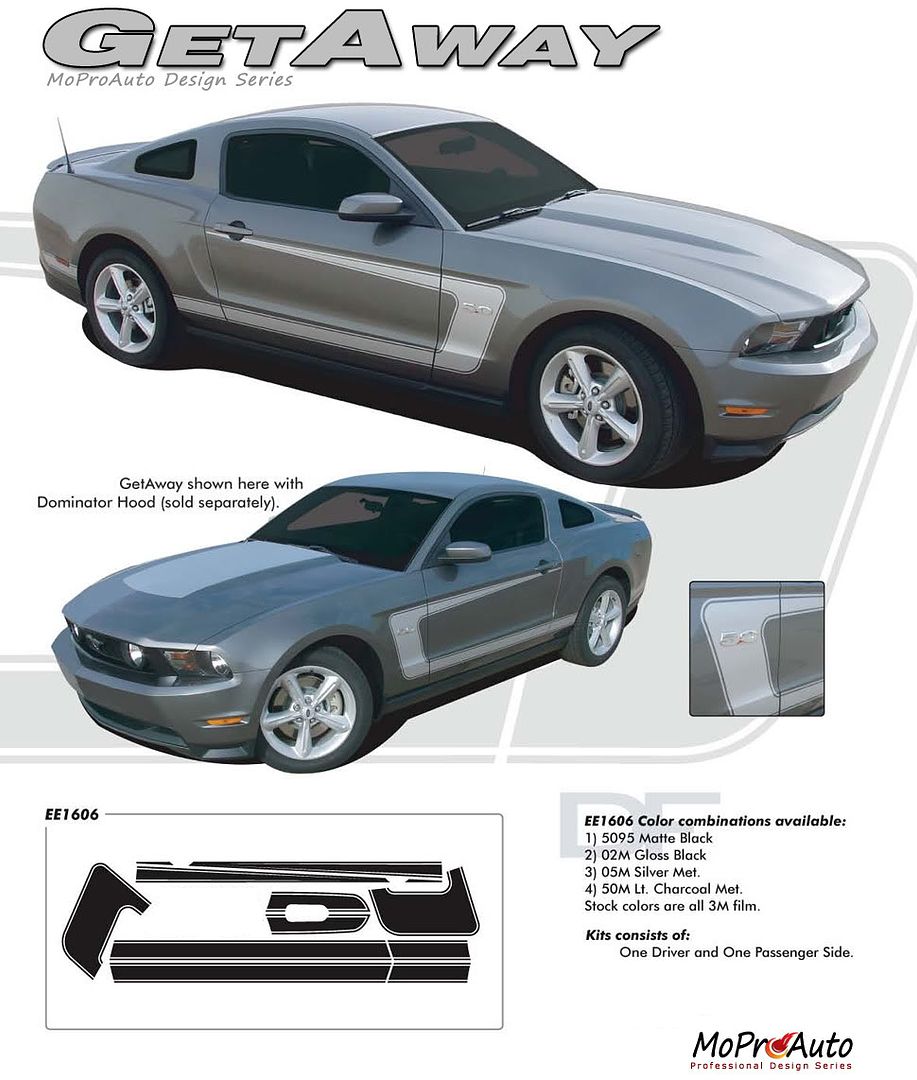 2012 Ford Mustang Color Chart