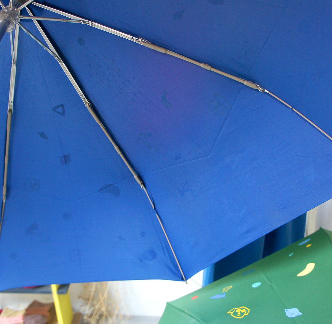 Satellite, puppy, cosmic blue all umbrellas in stock - Umbrellas & Rain Gear - Waterproof Material Blue